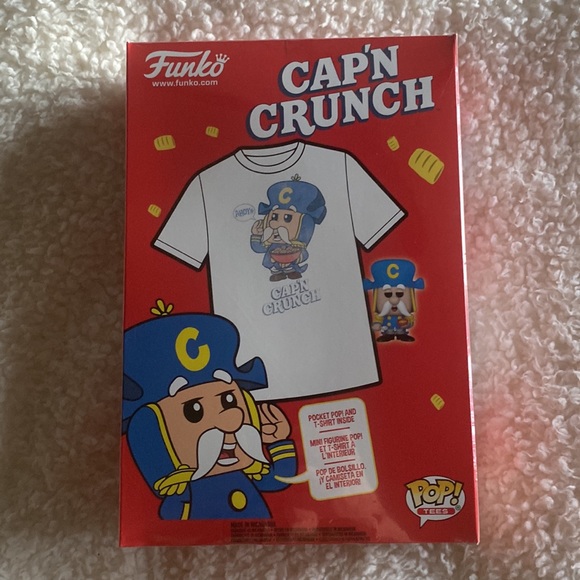 Funko Cap N Crunch T Shirt . Size XL. New - Picture 2 of 7